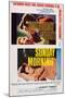 Saturday Night and Sunday Morning, Top and Bottom Inserts: Albert Finney, 1960-null-Mounted Art Print