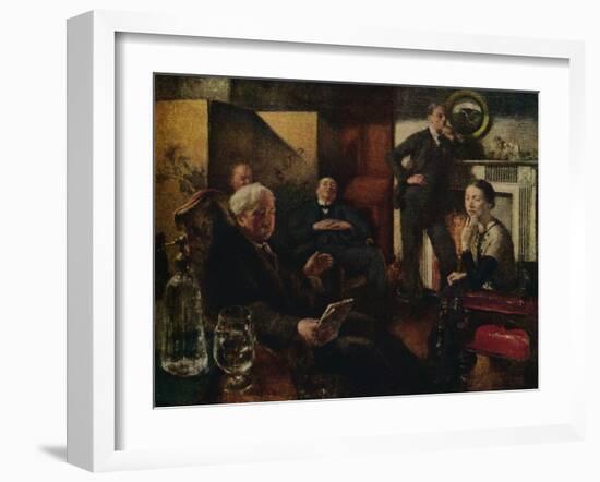 'Saturday Night in the Vale', 1928-9-Henry Tonks-Framed Giclee Print