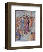 Saturday Night Social-Laforet-Framed Art Print