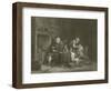 Saturday Night-Sir David Wilkie-Framed Giclee Print