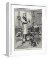 Saturday's Tub-Frank Dadd-Framed Giclee Print