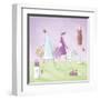 Saturday Shoppers-Jo Parry-Framed Giclee Print