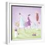 Saturday Shoppers-Jo Parry-Framed Giclee Print