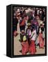 Saturday, the Weekly Market, Todos Santos, Guatemala, Central America-Upperhall-Framed Stretched Canvas