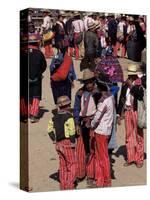 Saturday, the Weekly Market, Todos Santos, Guatemala, Central America-Upperhall-Stretched Canvas