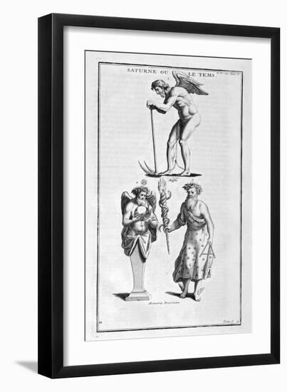 Saturn, 1757-Bernard De Montfaucon-Framed Giclee Print