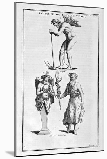 Saturn, 1757-Bernard De Montfaucon-Mounted Giclee Print