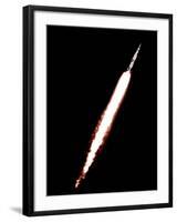 Saturn 5 Test Launch-null-Framed Photographic Print