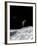 Saturn and Enceladus as Seen from the Moon Tethys-Stocktrek Images-Framed Photographic Print