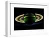 Saturn and its Rings, Cassini Image-null-Framed Photographic Print