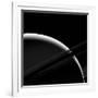 Saturn and its Rings, Cassini Image-null-Framed Photographic Print