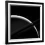 Saturn and its Rings, Cassini Image-null-Framed Photographic Print