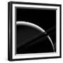 Saturn and its Rings, Cassini Image-null-Framed Photographic Print