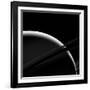 Saturn and its Rings, Cassini Image-null-Framed Photographic Print