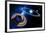 Saturn And Solar System-Detlev Van Ravenswaay-Framed Photographic Print