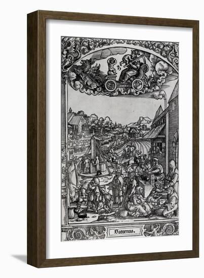 Saturn, C. 15th-null-Framed Giclee Print