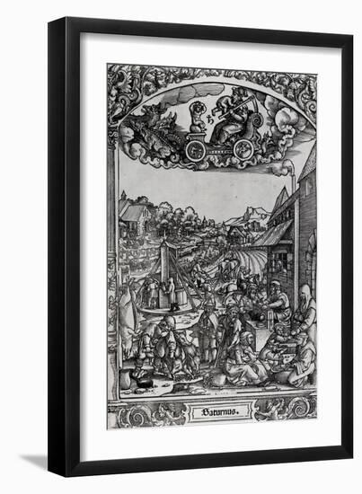 Saturn, C. 15th-null-Framed Giclee Print