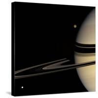 Saturn, Cassini Image-null-Stretched Canvas