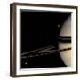 Saturn, Cassini Image-null-Framed Premium Photographic Print