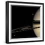 Saturn, Cassini Image-null-Framed Premium Photographic Print