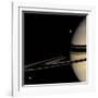 Saturn, Cassini Image-null-Framed Giclee Print