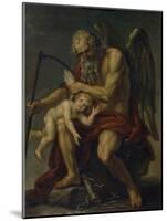 Saturn Cutting Off Cupid?S Wings with a Scythe, 1802-Ivan Akimovich Akimov-Mounted Giclee Print