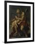 Saturn Cutting Off Cupid?S Wings with a Scythe, 1802-Ivan Akimovich Akimov-Framed Giclee Print