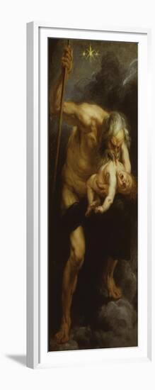 Saturn Devouring Child 1636-40 180 X 87Cm-Peter Paul Rubens-Framed Giclee Print