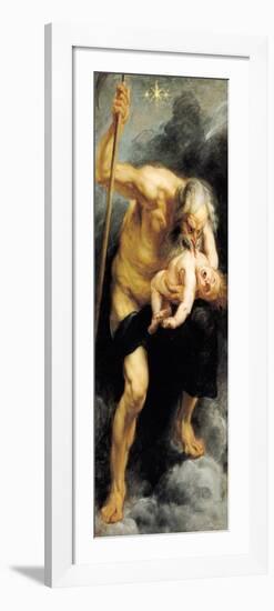 Saturn Devouring His Son, 1636-Peter Paul Rubens-Framed Giclee Print