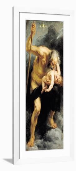 Saturn Devouring His Son, 1636-Peter Paul Rubens-Framed Giclee Print