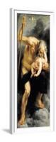 Saturn Devouring His Son, 1636-Peter Paul Rubens-Framed Giclee Print