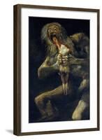 Saturn Devouring His Son-Francisco de Goya-Framed Giclee Print