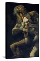 Saturn Devouring His Son-Francisco de Goya-Stretched Canvas