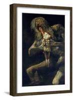 Saturn Devouring His Son-Francisco de Goya-Framed Giclee Print