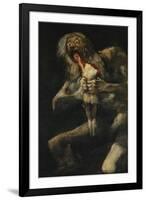 Saturn Evouring One of His Sons, 1820-1823, Spanish School-Francisco de Goya-Framed Giclee Print