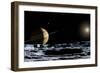 Saturn From Rhea-Chris Butler-Framed Premium Photographic Print