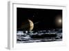 Saturn From Rhea-Chris Butler-Framed Premium Photographic Print