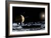 Saturn From Rhea-Chris Butler-Framed Photographic Print