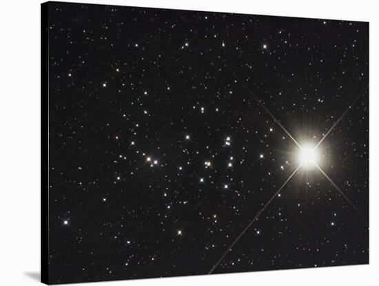 Saturn in the Beehive Star Cluster-null-Stretched Canvas