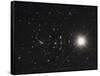 Saturn in the Beehive Star Cluster-null-Framed Stretched Canvas