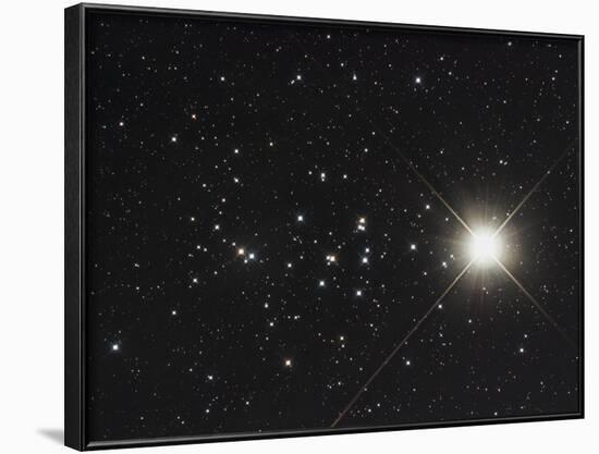 Saturn in the Beehive Star Cluster-null-Framed Photographic Print