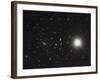 Saturn in the Beehive Star Cluster-null-Framed Photographic Print