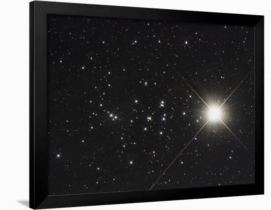 Saturn in the Beehive Star Cluster-null-Framed Photographic Print