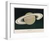 Saturn Observed by L. Trouvelot from a French Observatory-null-Framed Photographic Print