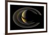 Saturn on the Final Frontier-null-Framed Giclee Print