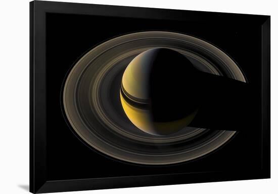 Saturn on the Final Frontier-null-Framed Giclee Print