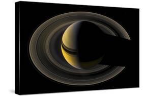 Saturn on the Final Frontier-null-Stretched Canvas