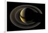 Saturn on the Final Frontier-null-Framed Giclee Print