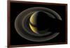 Saturn on the Final Frontier-null-Framed Giclee Print