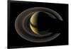 Saturn on the Final Frontier-null-Framed Giclee Print